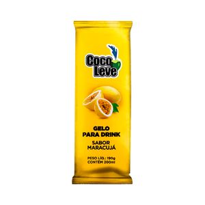 imagem do produto Gelo Coco Leve - Maracujá 200ml