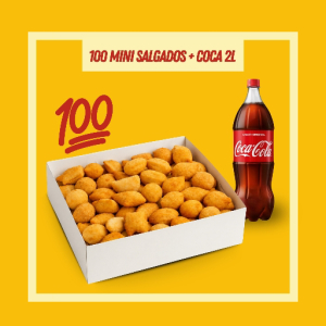 imagem do produto Cento Misto 20gr + Uma Coca Cola 2 Litros