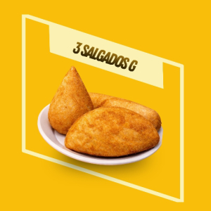 imagem do produto 3 Salgados por 13,00 (60g)