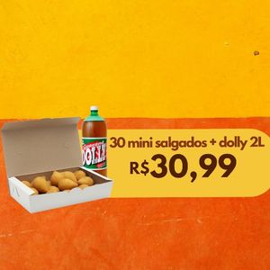 imagem do produto 30 mini salgados + 1 Dolly 2L