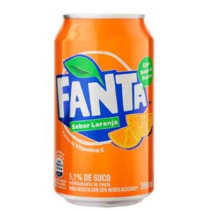 imagem do produto Fanta laranja lata 350ml