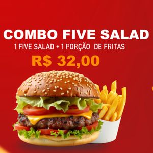 imagem do produto COMBO FIVE SALAD + FRITRAS