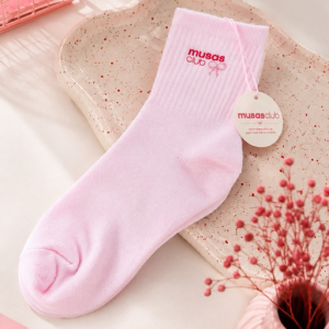 imagem do produto Meia Rosa 🎀