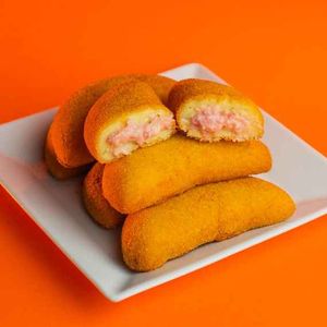 imagem do produto Risole de presunto e queijo frito na hora 