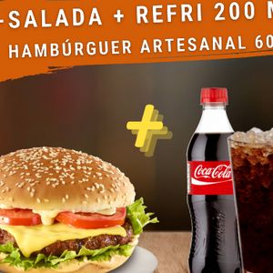 imagem do produto Mini x salada + refrigerante 200ml 