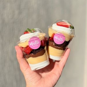imagem do produto LANÇAMENTO - copo nutella & morango