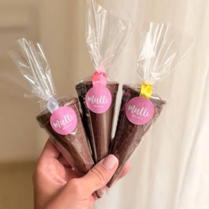 imagem do produto cone trufado de maracujá