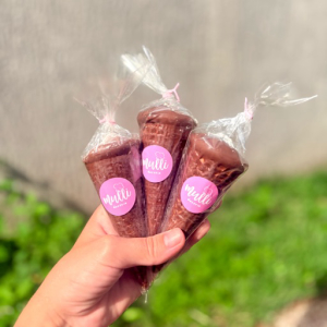 imagem do produto cone trufado de kinder 