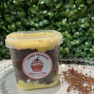 imagem do produto Bolo no pote trufado de maracujá 