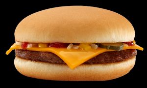 imagem do produto Pão ,carne e queijo simples 