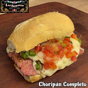 imagem do produto Choripán Completo (100% linguiça artesanal)