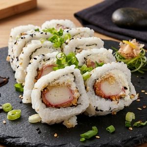 imagem do produto 10 peças de Uramaki kani crocante