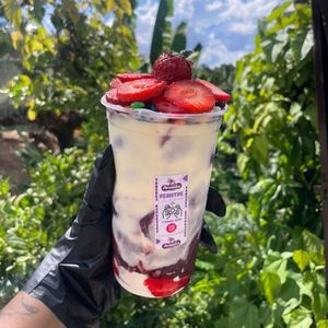 imagem do produto Creme de Açai com Creme Ninho