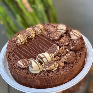 imagem do produto Torta de mousse de chocolate 1kg (PEDIR C/ 1 DIA DE ANTECEDÊNCIA)