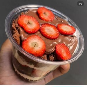 imagem do produto Bolo de pote ninho e nutella 300ml
