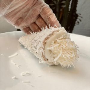 imagem do produto Cone de prestigio no chocolate branco 