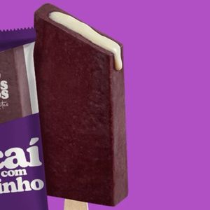 imagem do produto Picolé de açaí com leitinho 