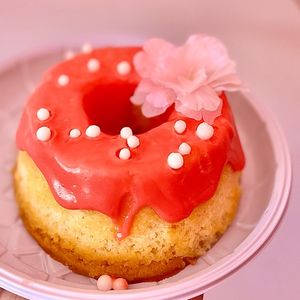 imagem do produto Mini bolo rosa 