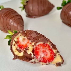 imagem do produto Morango do Amor Casquinha Chocolate 