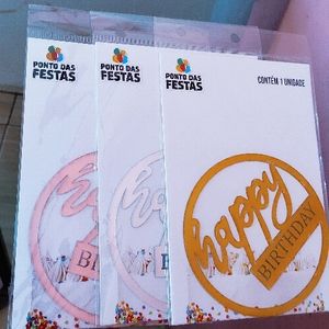 imagem do produto Topo de bolo metalizado