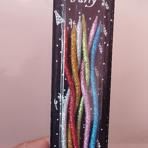 imagem do produto Velas colorida com glitter 