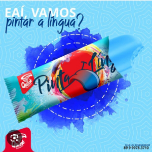imagem do produto Picolé pinta língua