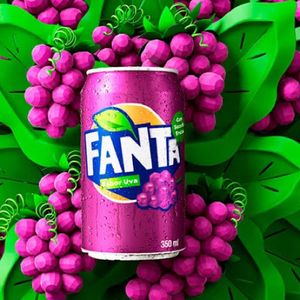 imagem do produto Fanta uva lata