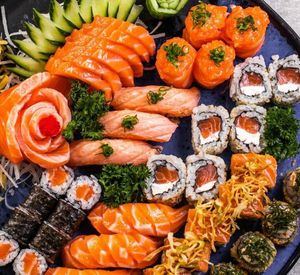 imagem do produto Combo 3 salmão  44 peças