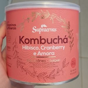 imagem do produto KOMBUCHA HIBISCO, CRANBERRY E AMORA