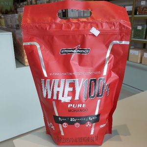 imagem do produto WHEY 100% INTEGRALMEDICA SABOR MORANGO