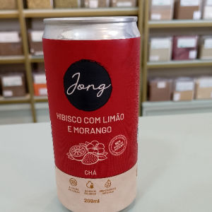 imagem do produto CHA DE HIBISCO COM LIMÃO E MORANGO JONG