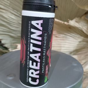 imagem do produto CREATINA PASTILHA MASTIGÁVEL SABOR MORANGO E LIMÃO