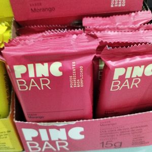 imagem do produto BARRA PROTEICA PINK BAR SABOR MORANGO