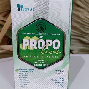 imagem do produto PROPOLIS VERDE SUPRALAB SABOR MORANGO COM CANELA
