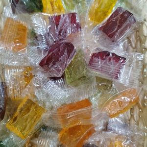 imagem do produto Balas de algas sabor limao, laranja, banana e morango