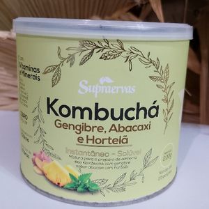 imagem do produto KOMBUCHA GENGIBRE, ABACAXI, E HORTELA