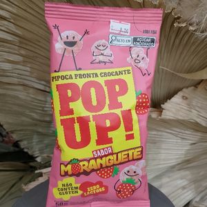 imagem do produto PIPOCA PRONTA CROCANTE POP UP MORANGO