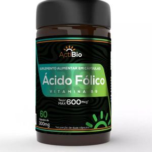 imagem do produto ACIDO FOLICO VITAMINA B9 ACTIBIO