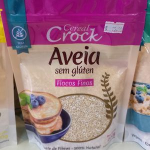 imagem do produto FLOCOS FINOS DE AVEIA LEVE CROCK 200G
