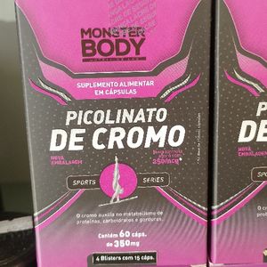 imagem do produto PICOLINATO DE CROMO MONSTER BODY