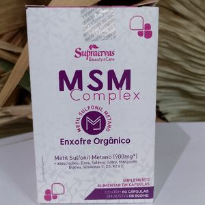 imagem do produto MSM COMPLEX ENXOFRE ORGANICO SUPRAERVAS