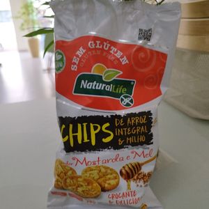 imagem do produto Chips de arroz integral e milho