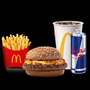 imagem do produto McOferta CheddarMcMelt+RedBull 250ml
