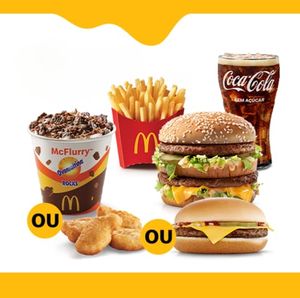 imagem do produto McOferta Clássica + Nuggets 4 ou Cheeseburguer ou McFlurry