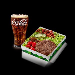 imagem do produto Salada Mix com Carne Bovina + Bebida