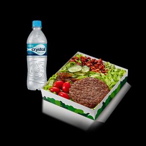 imagem do produto Salada Mix com Carne Bovina + Garrafa de Água 500ml