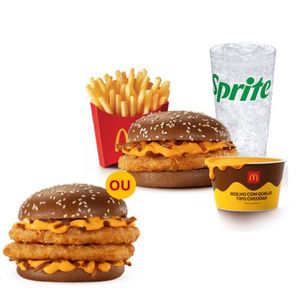 imagem do produto Combo Chicken CheddarMcMeltou Duplo Chicken CheddarMcMelt + Pi