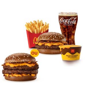 imagem do produto Combo CheddarMcMelt ou Duplo CheddarMcMelt+ Piscininha de Ched