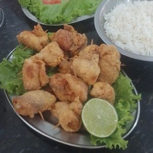 imagem do produto Filé de tilapia c/ Provolone e guarnição 