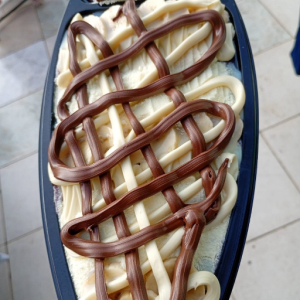 imagem do produto ACAI NA BARCA 500ML duo leitinho e Nutella